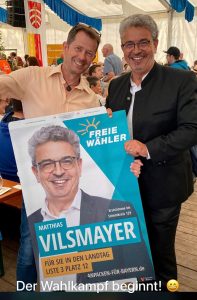 Für welches Amt kandidiert Matthias VILSMAYER?