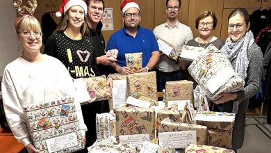Das Team von "Blueants" beglückte auch heuer wieder Kinder der Tafel in Gilching...